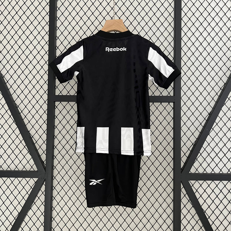 Botafogo Infantil I 24/25 - Reebok - Branco e Preto