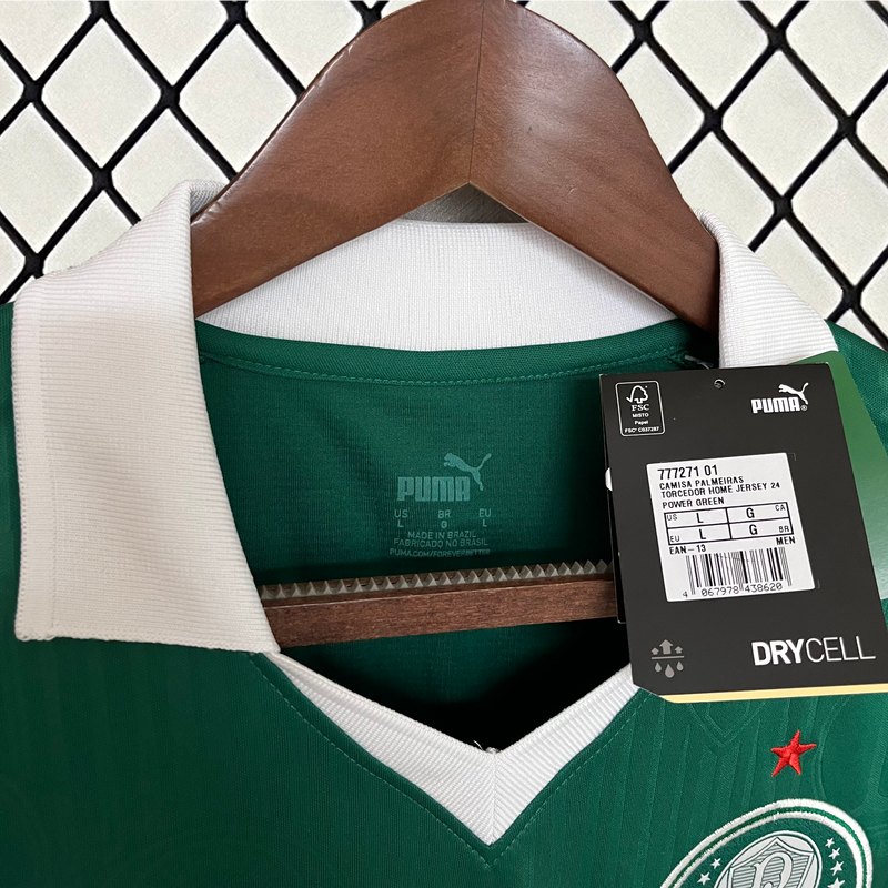 Camisa Palmeiras Titular 24/25 - Puma Torcedor Masculina