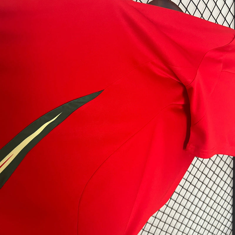Camisa País de Gales Home 24/25 - Adidas Torcedor Masculina Lançamento