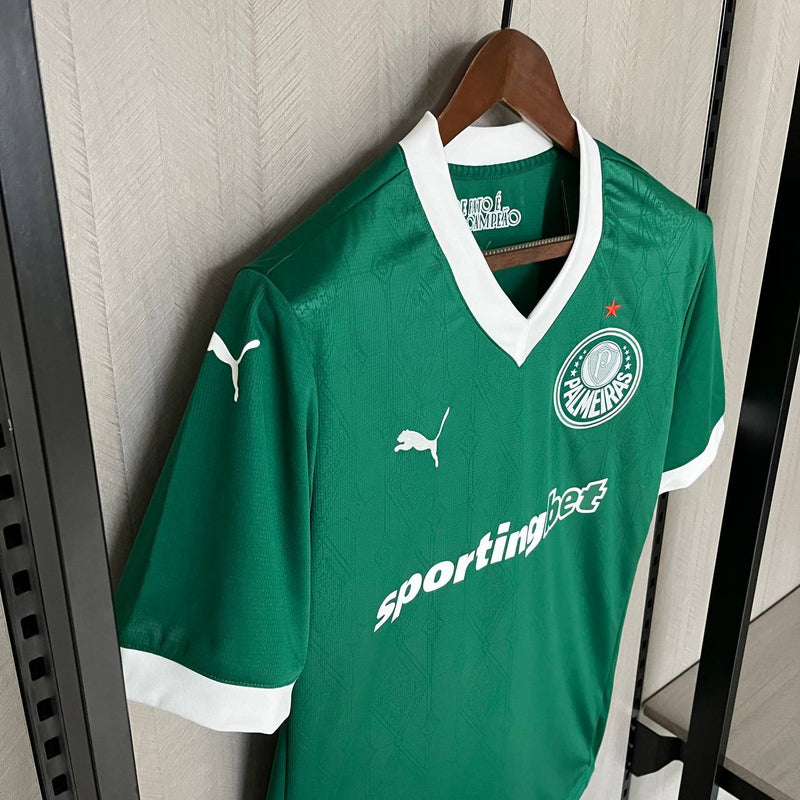 Camisa Palmeiras Home 2025/2026 Puma - Torcedor
